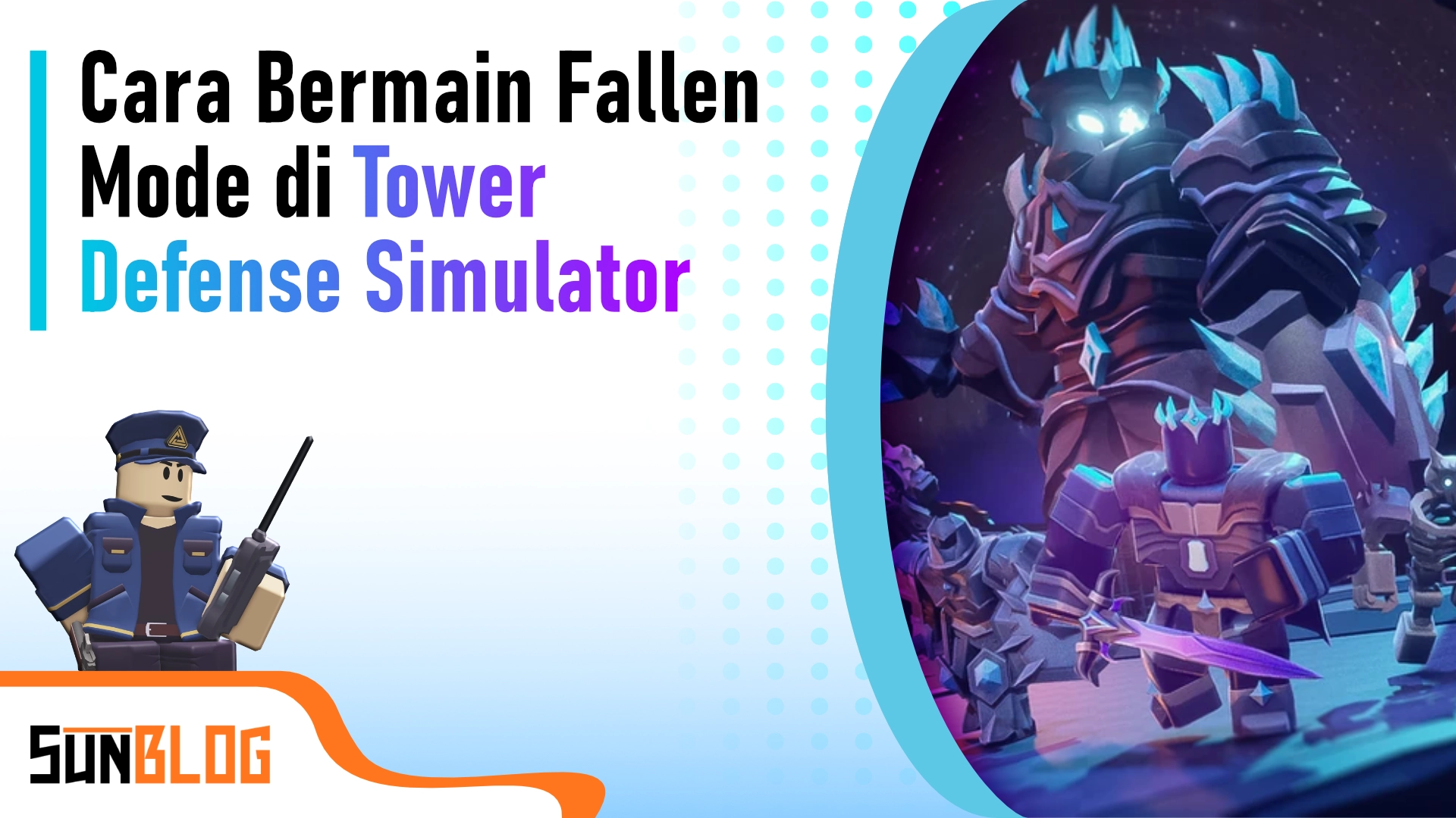 Thumbnail for Panduan Lengkap Fallen Mode di Tower Defense Simulator (2026)